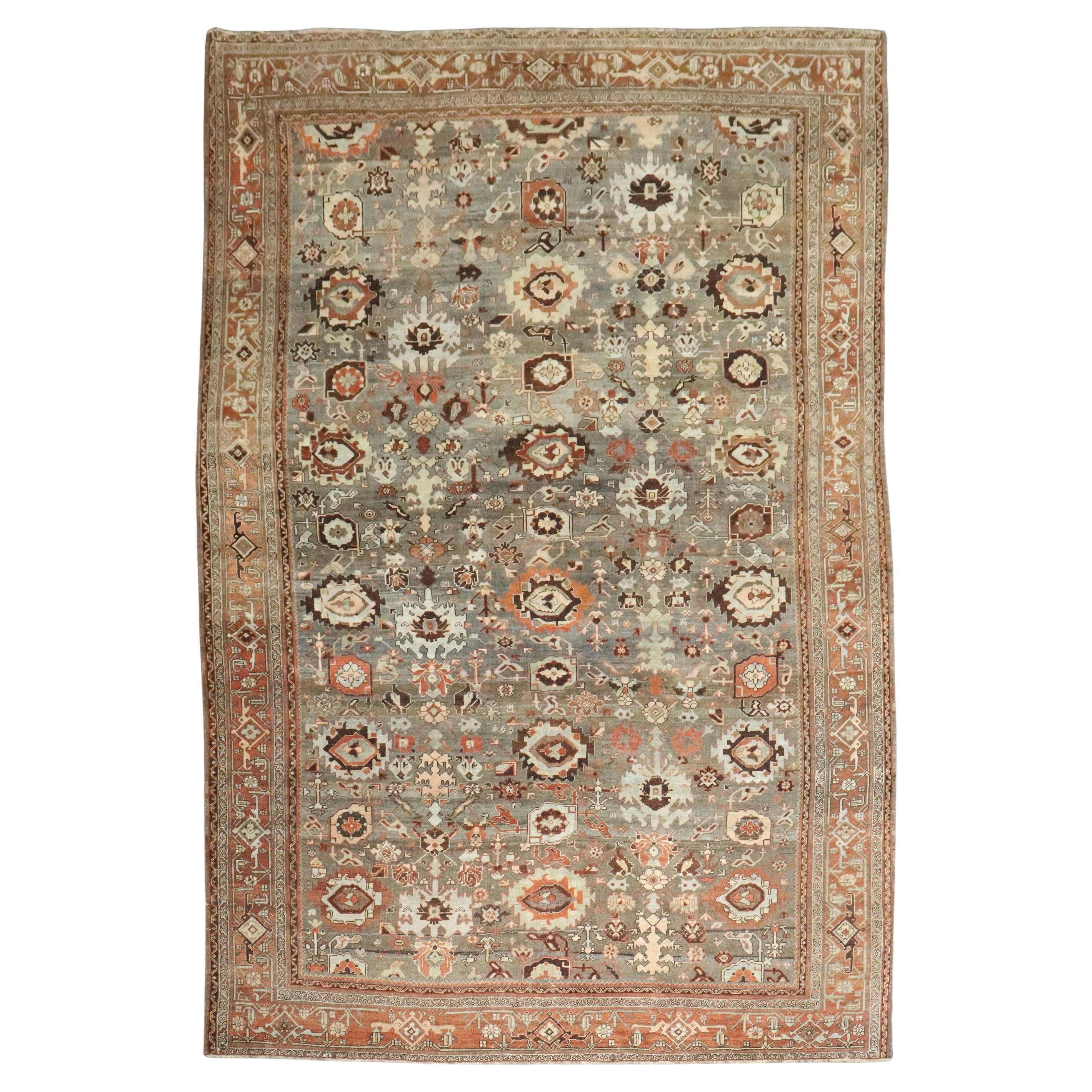 Zabihi Collection Sal, superbe tapis ancien persan Bidjar