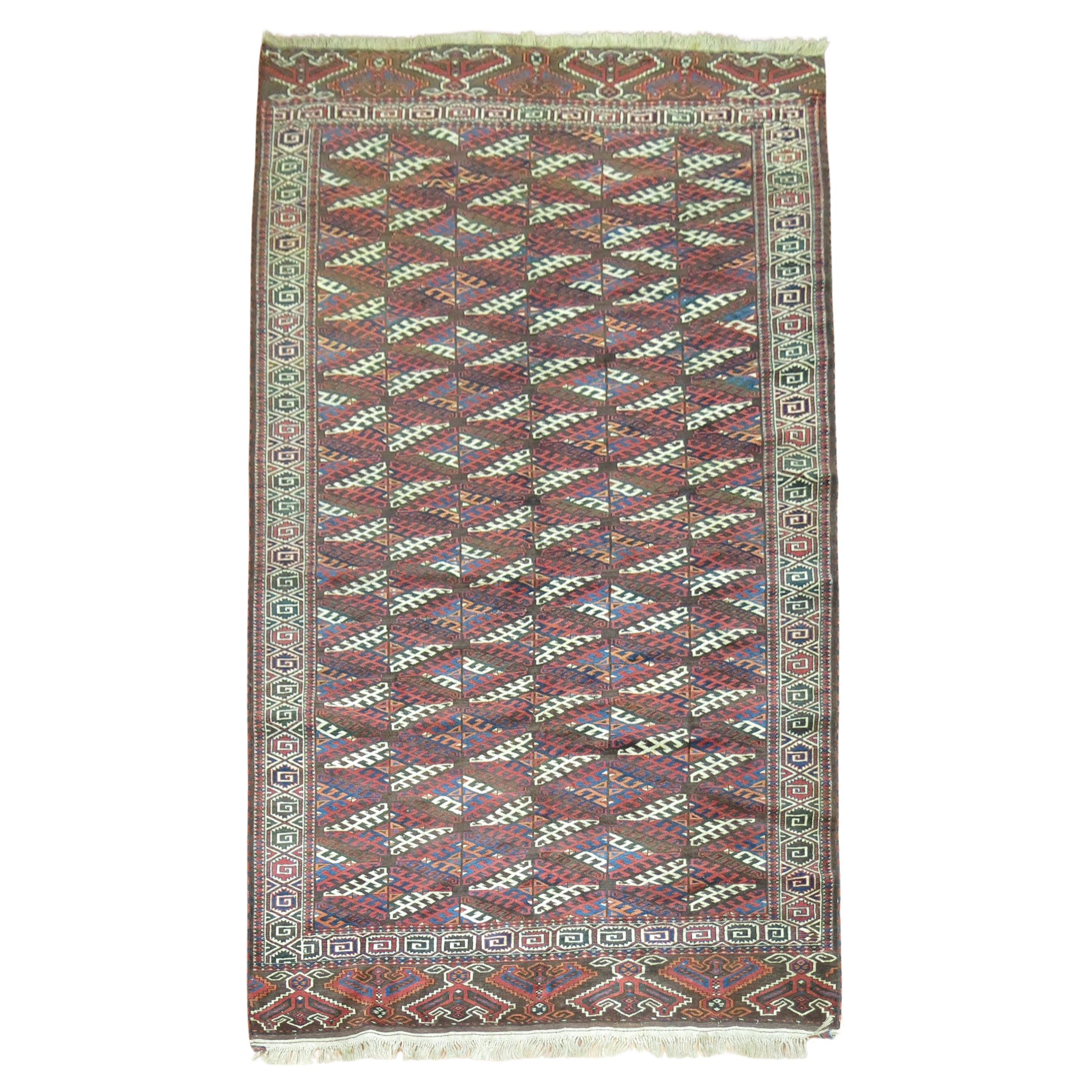Tapis Zabihi Collection Tribal Antique Turkeman