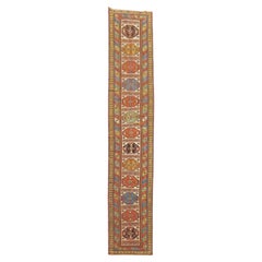 Zabihi Collection Runner tribale geometrico antico persiano curdo