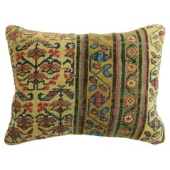 Zabihi Collection Tribal Kurdish Rug Pillow
