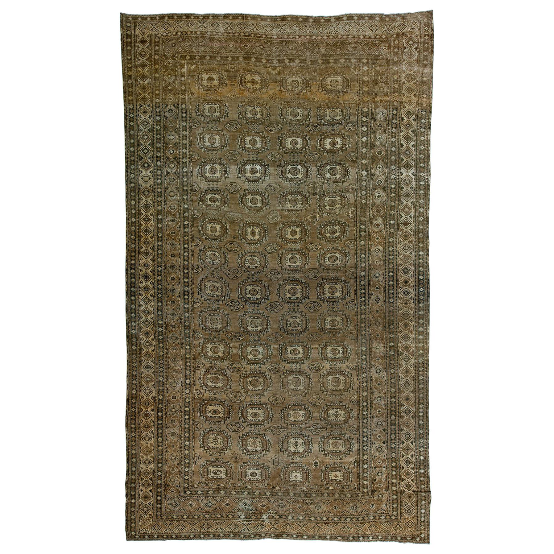 Zabihi Kollektion Stammeskunst Oversize Antiker Ersari Teppich