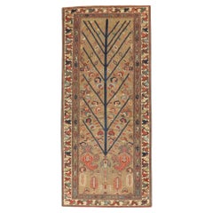 Zabihi Collection Tribal Persian Kurd Camel Color Runner