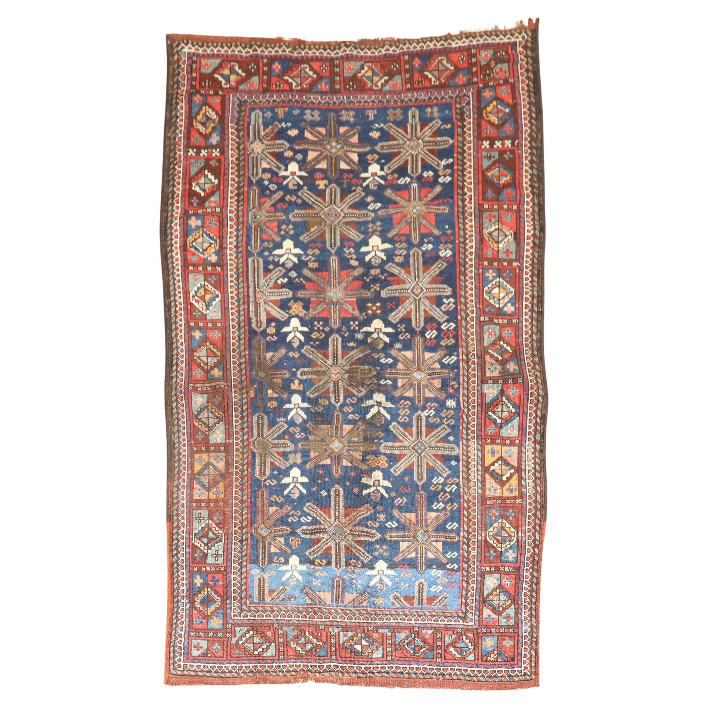 Tapis persan kurde tribal de la collection Zabihi en vente