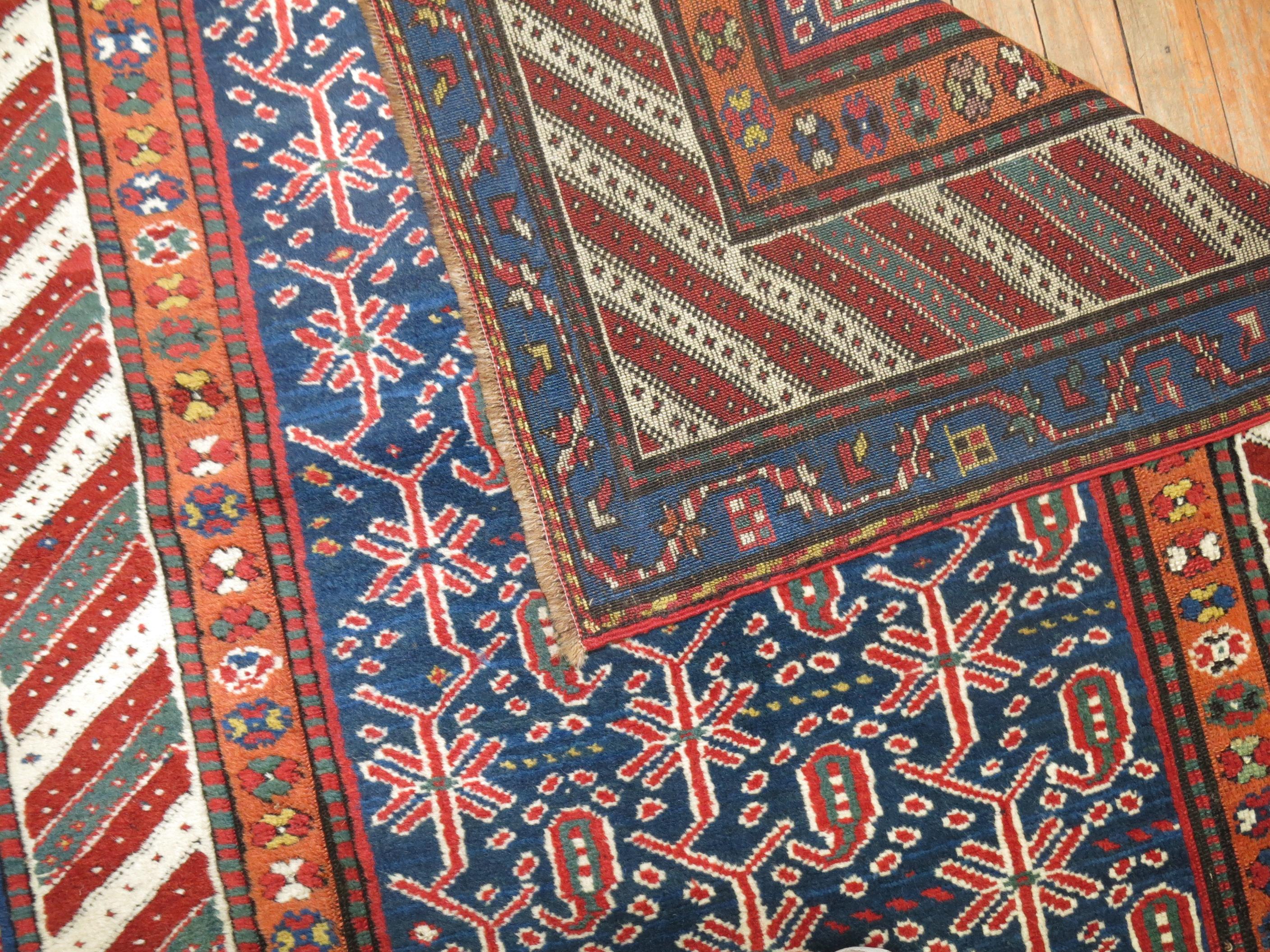 Zabihi Collection Tribal Persian Kurd Runner For Sale 6