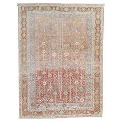 Tappeto d'accento quadrato persiano tribale Collection'S
