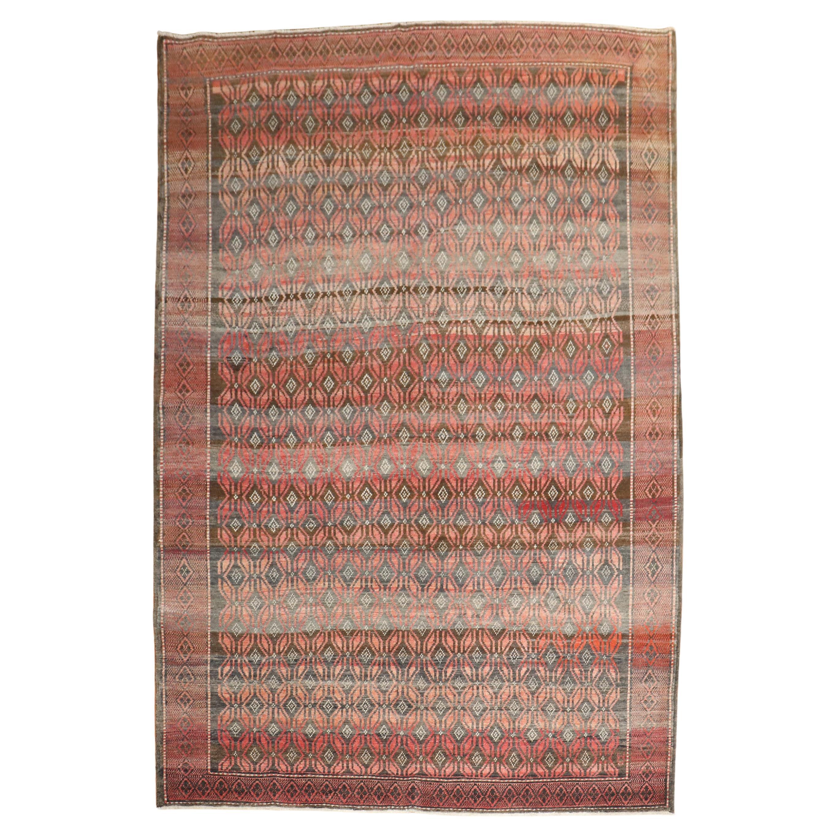 Türkischer Stammeskunst-Teppich der Zabihi-Kollektion
