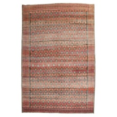 Vintage Zabihi Collection Tribal Turkish Rug