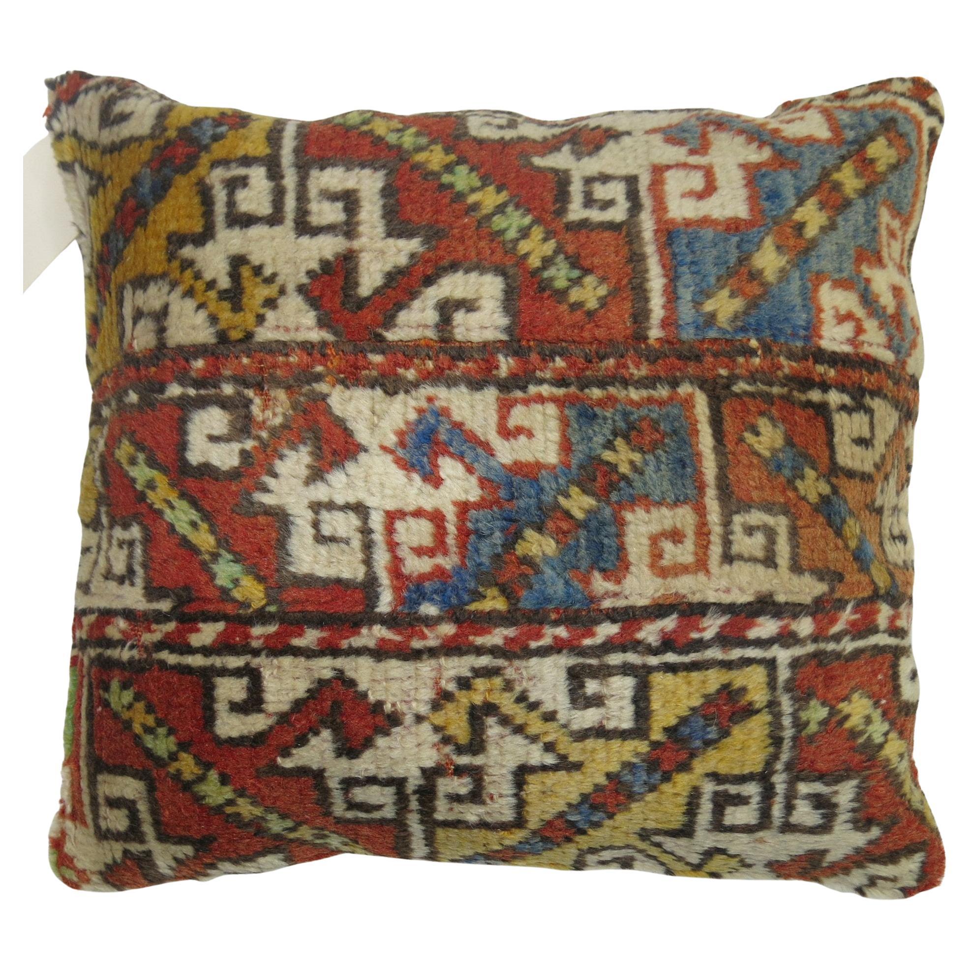 Zabihi Collection Turkish Anatolian Rug Pillow