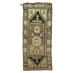 Zabihi Collection Turkish Anatolian Tribal Mini Rug