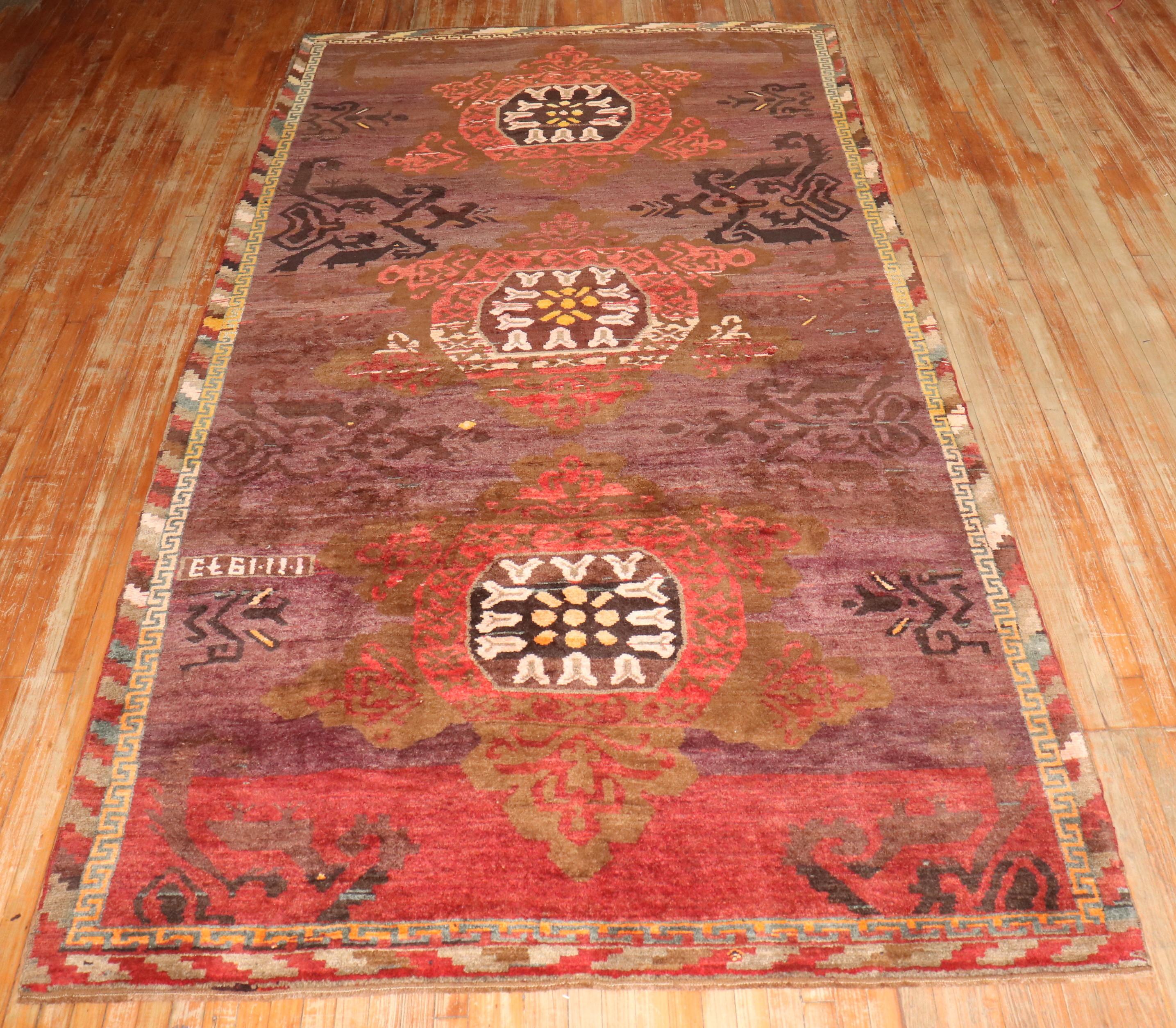 Zabihi Collection Turkish Gallery Läufer im Angebot 1