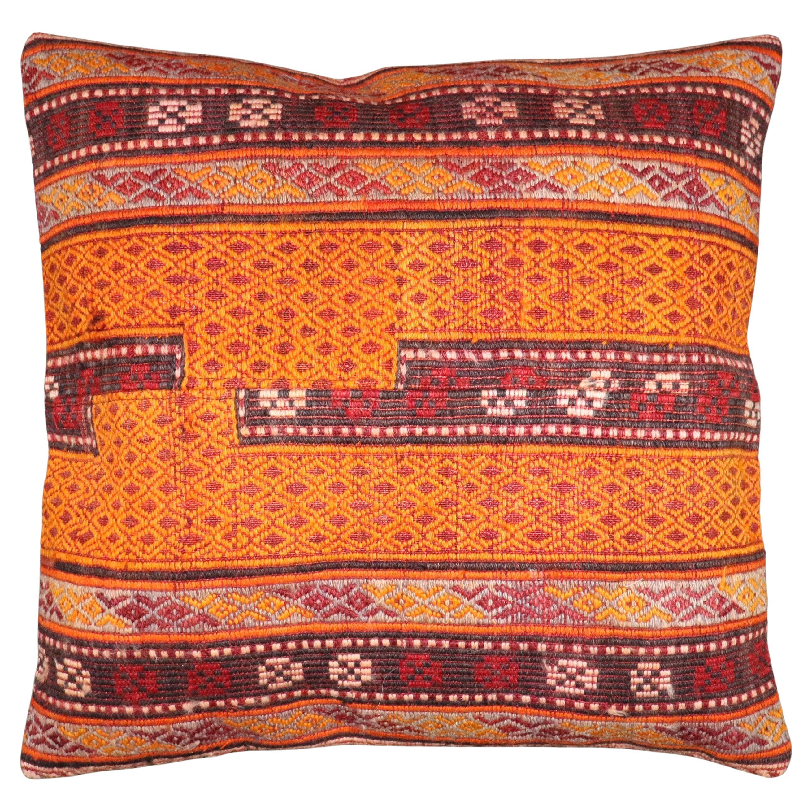 Zabihi Collection Turkish Jajim Pillow For Sale