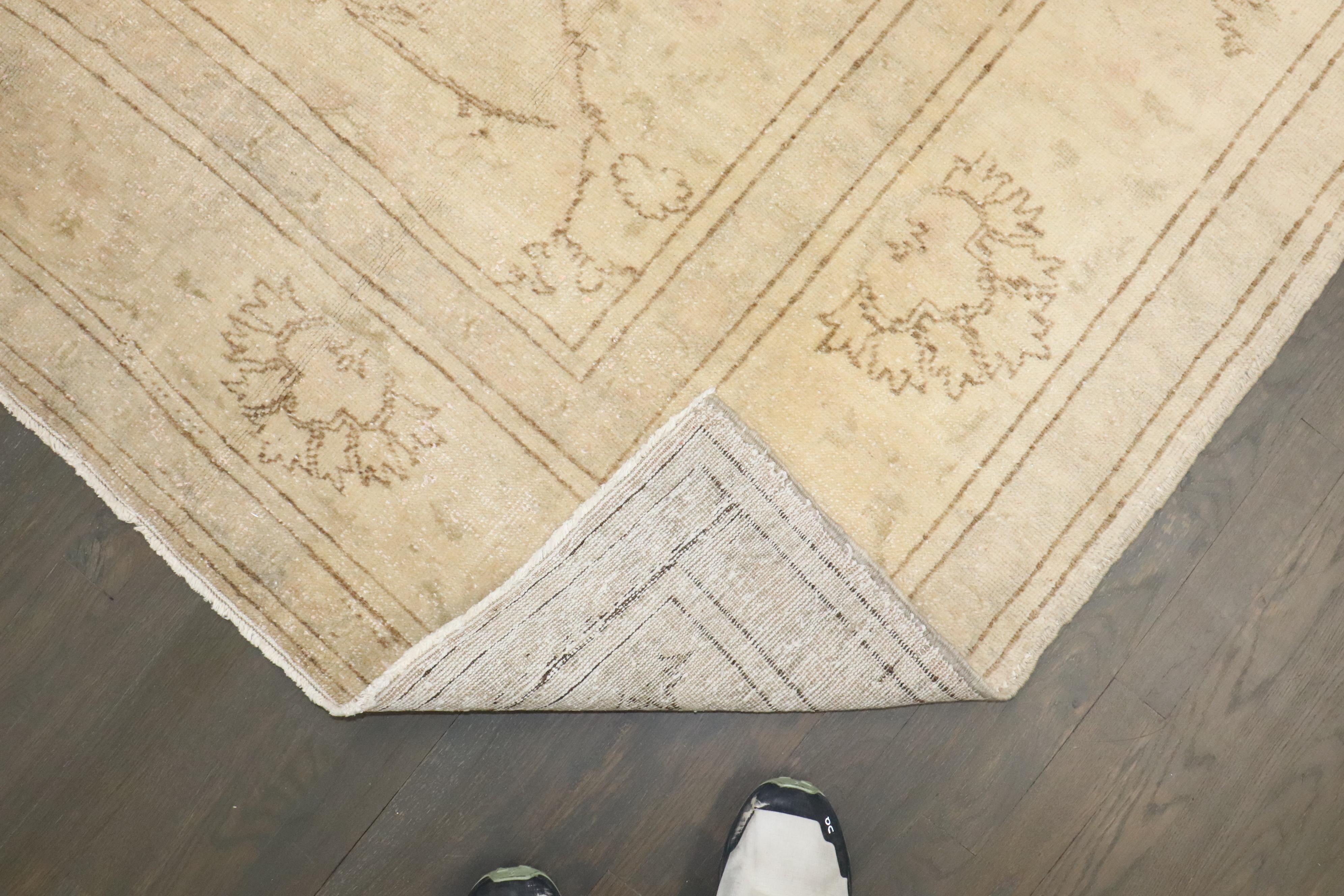 Agra Zabihi Collection Turkish Mercerized Cotton Rug For Sale