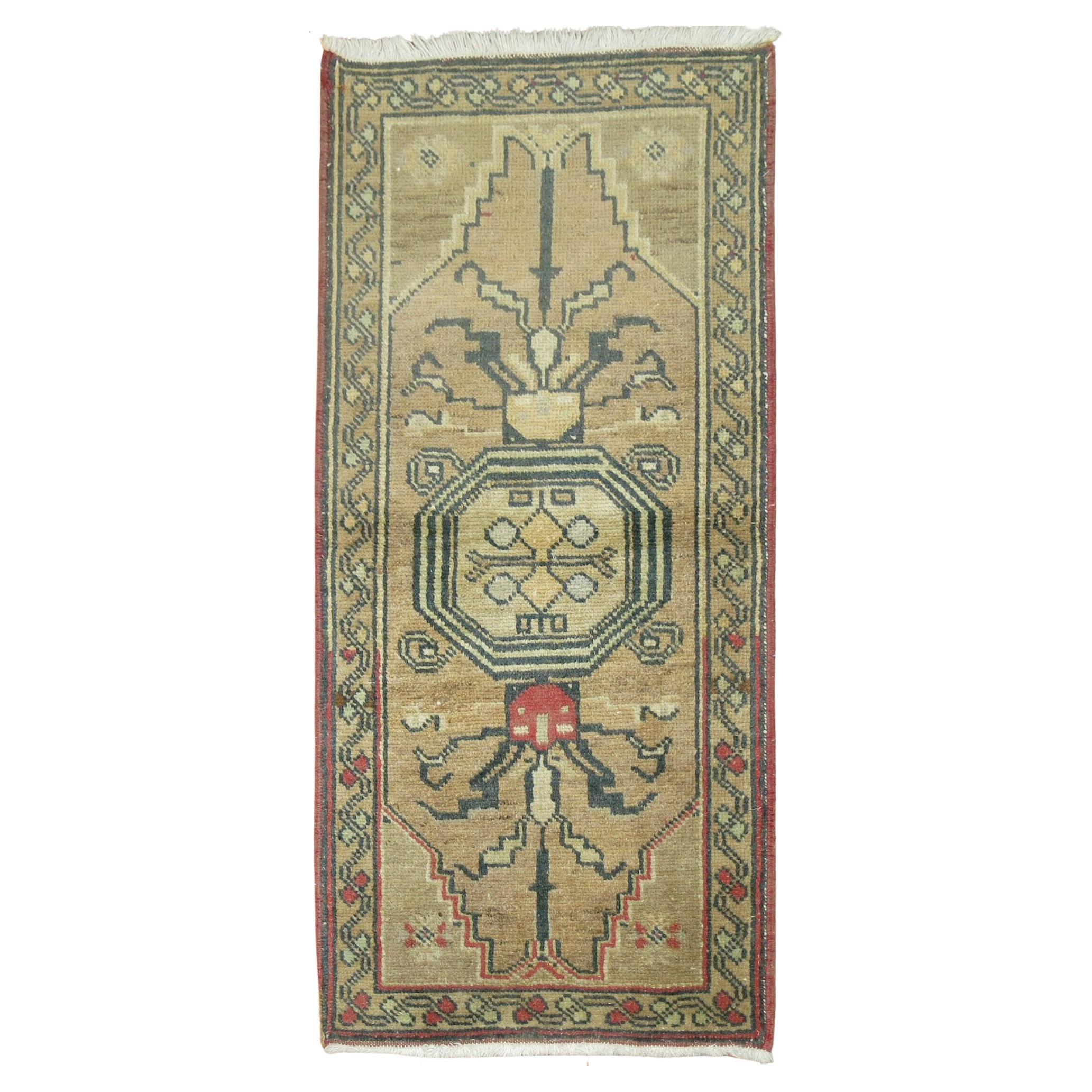Zabihi Collection Turkish Mini Anatolian Rug