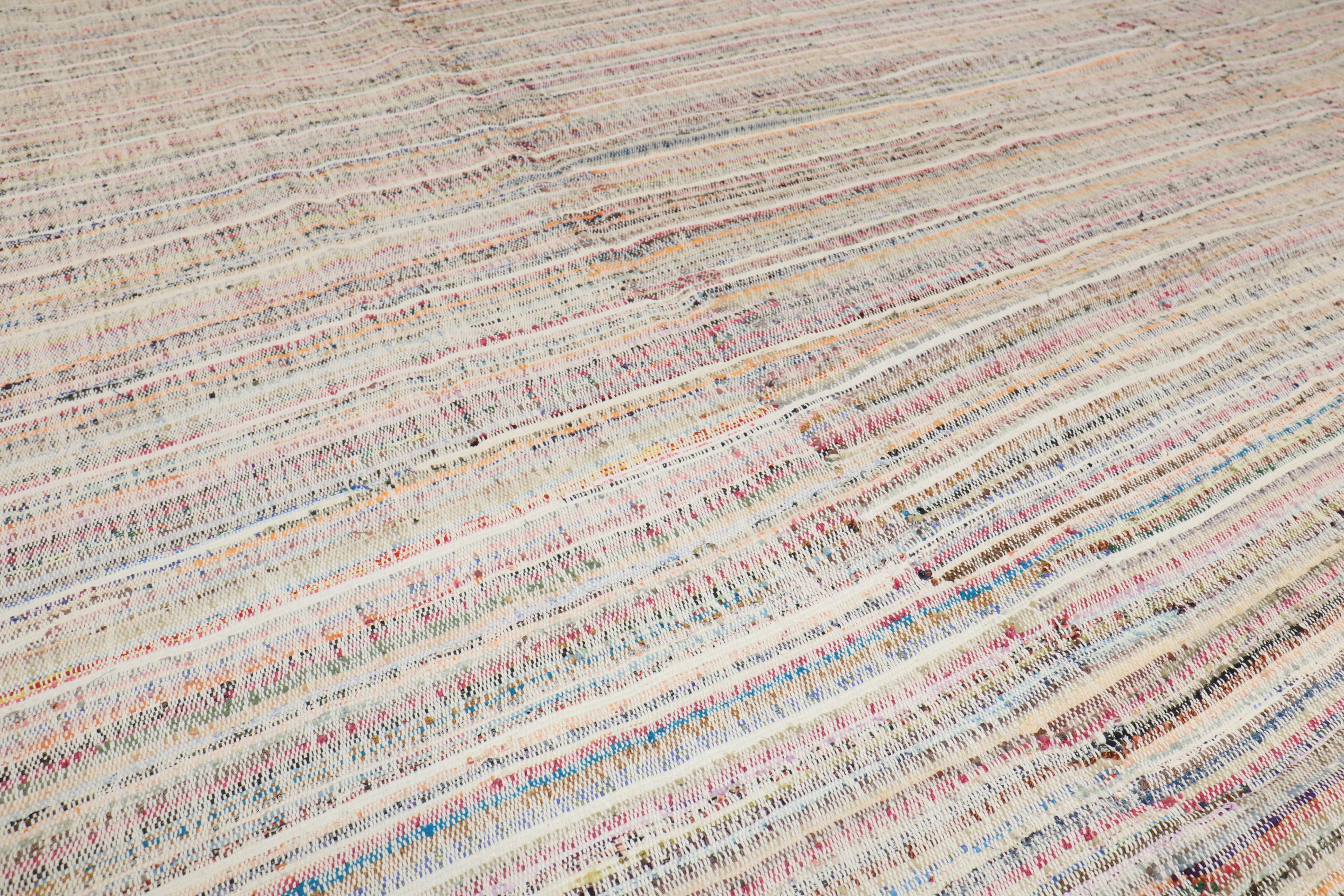 Kilim oversize in stile stracciatella turca della Collection'S in vendita 4
