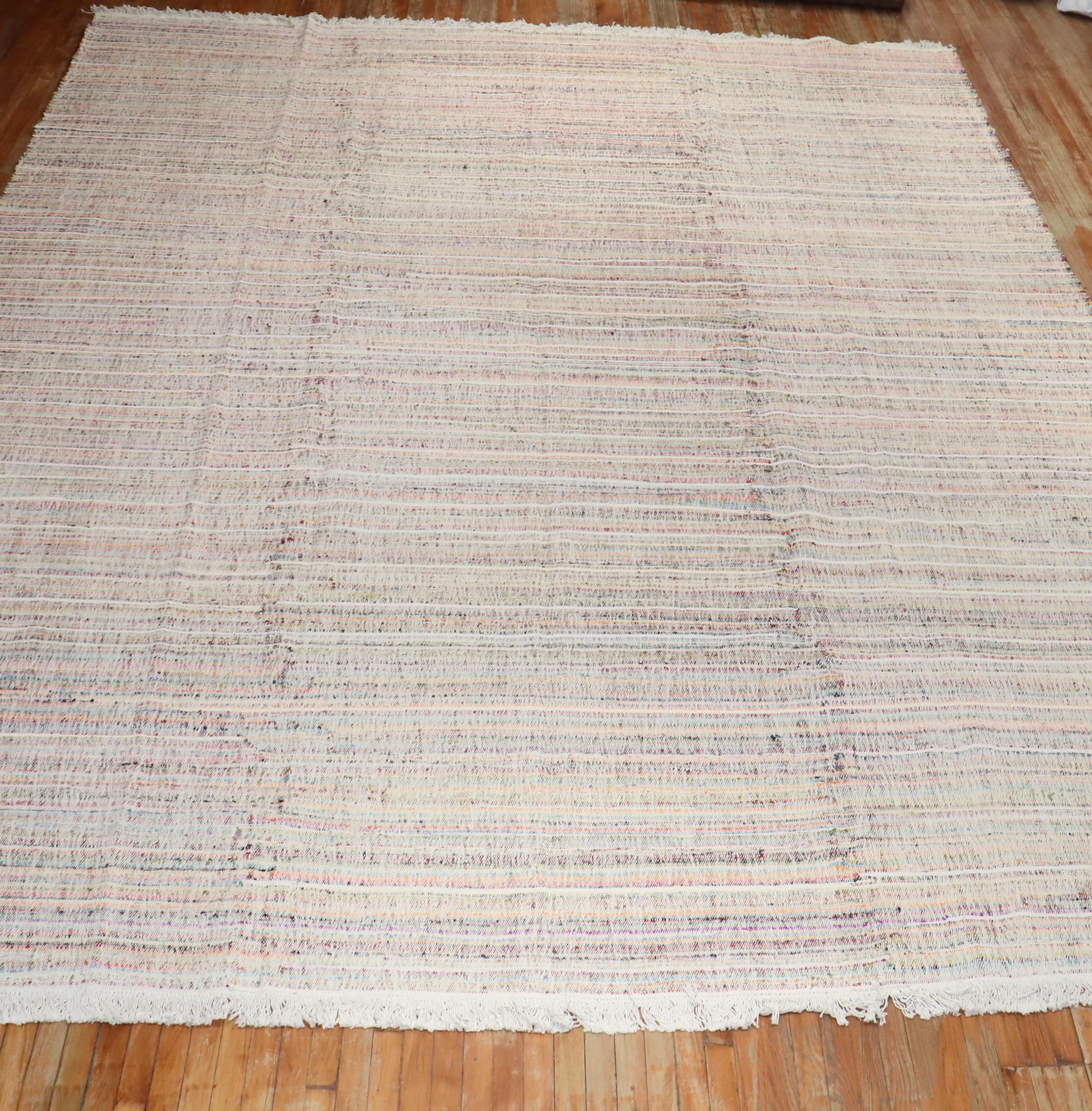 Lana Kilim oversize in stile stracciatella turca della Collection'S in vendita