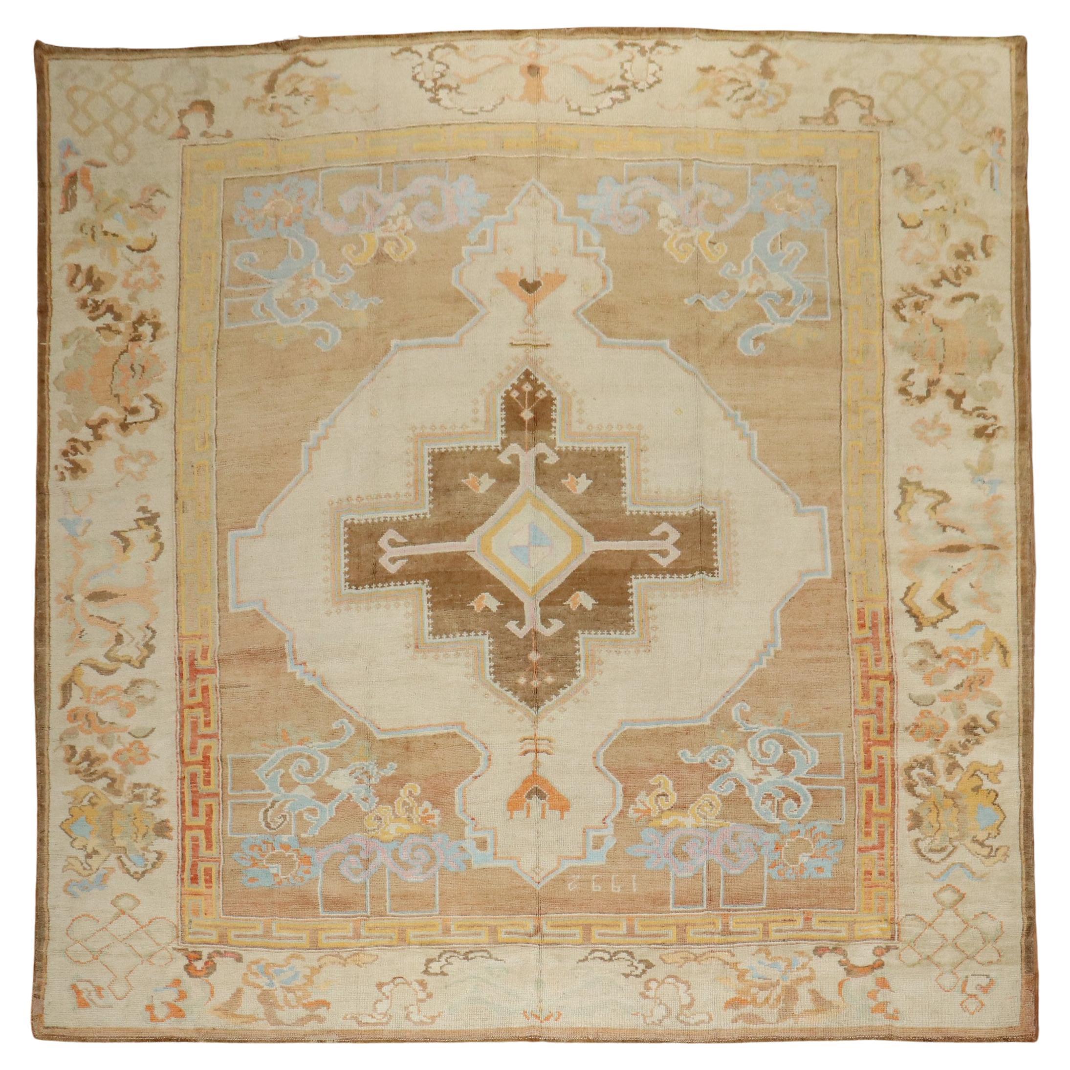 Zabihi Collection Türkisch Zimmer Größe Kars Quadrat 10 Fuß Teppich