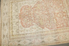 Zabihi Collection Turkish Sivas Animal Motif Prayer Worn Rug, Late 19th Century