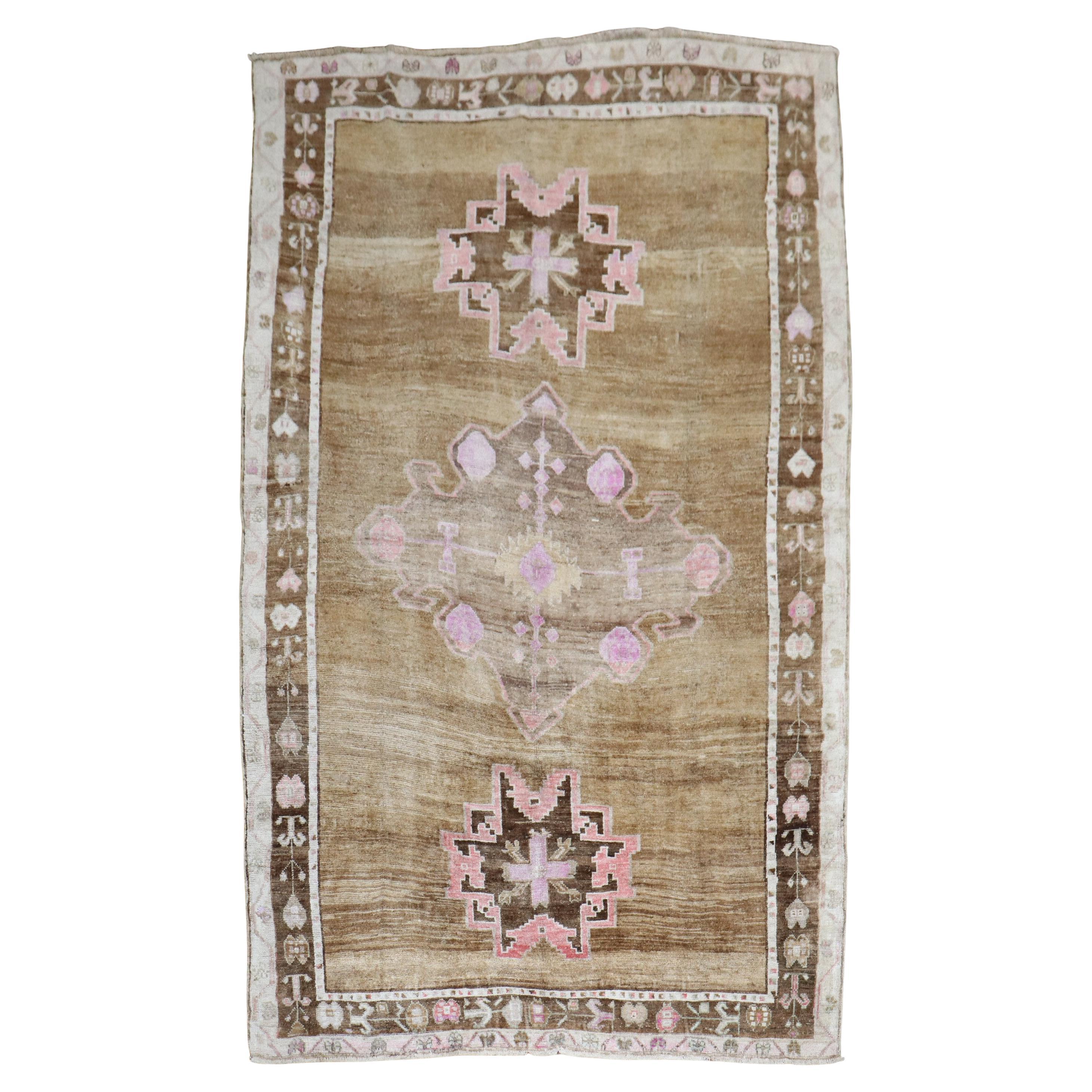 Zabihi Collection Turkish Small Room Size Kars Teppich