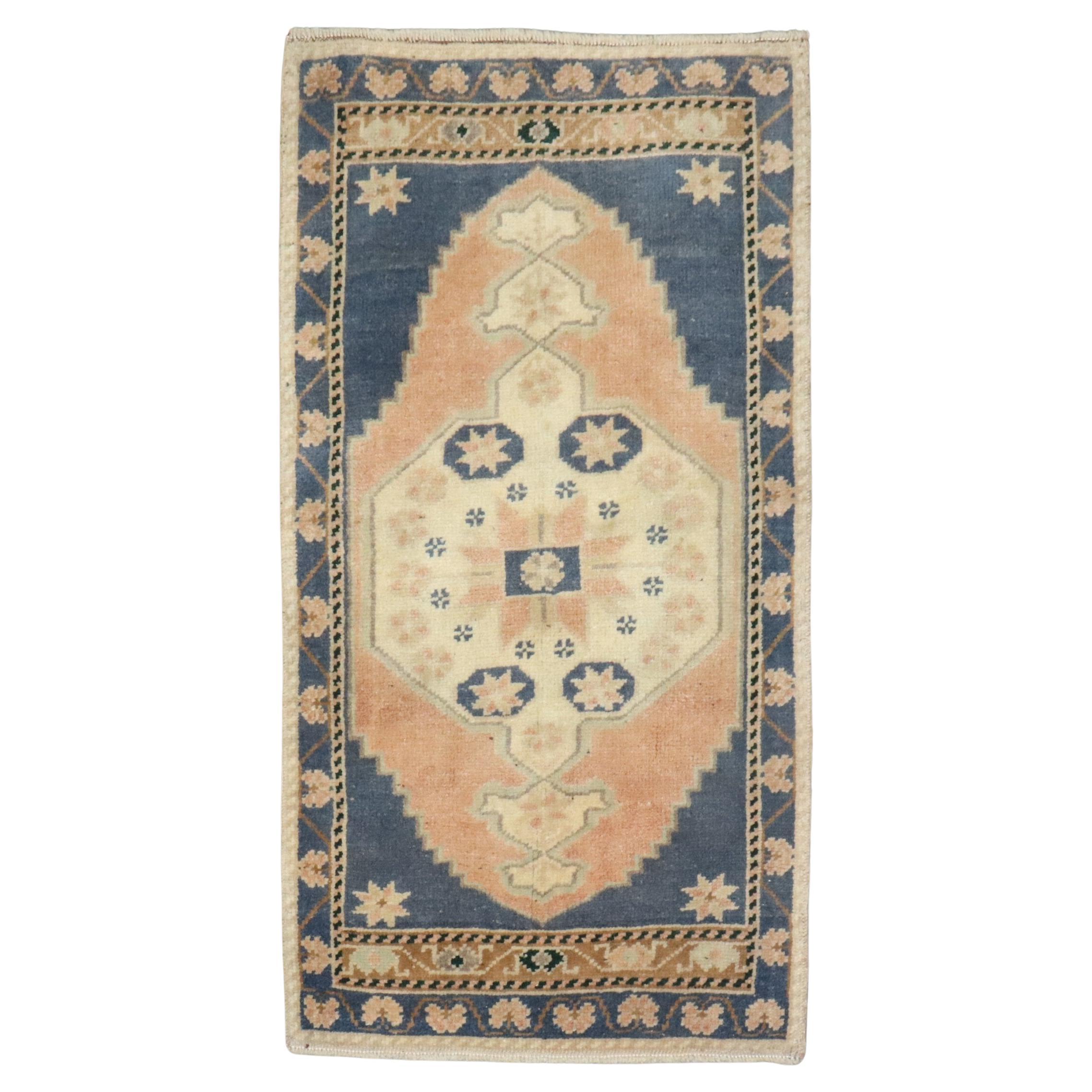 Zabihi Collection Turkish Yastik Rug