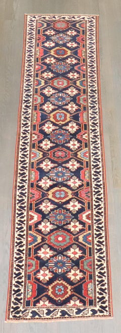 Zabihi Collection Veramin Northwest Antique Persian Rare Narrow Runner