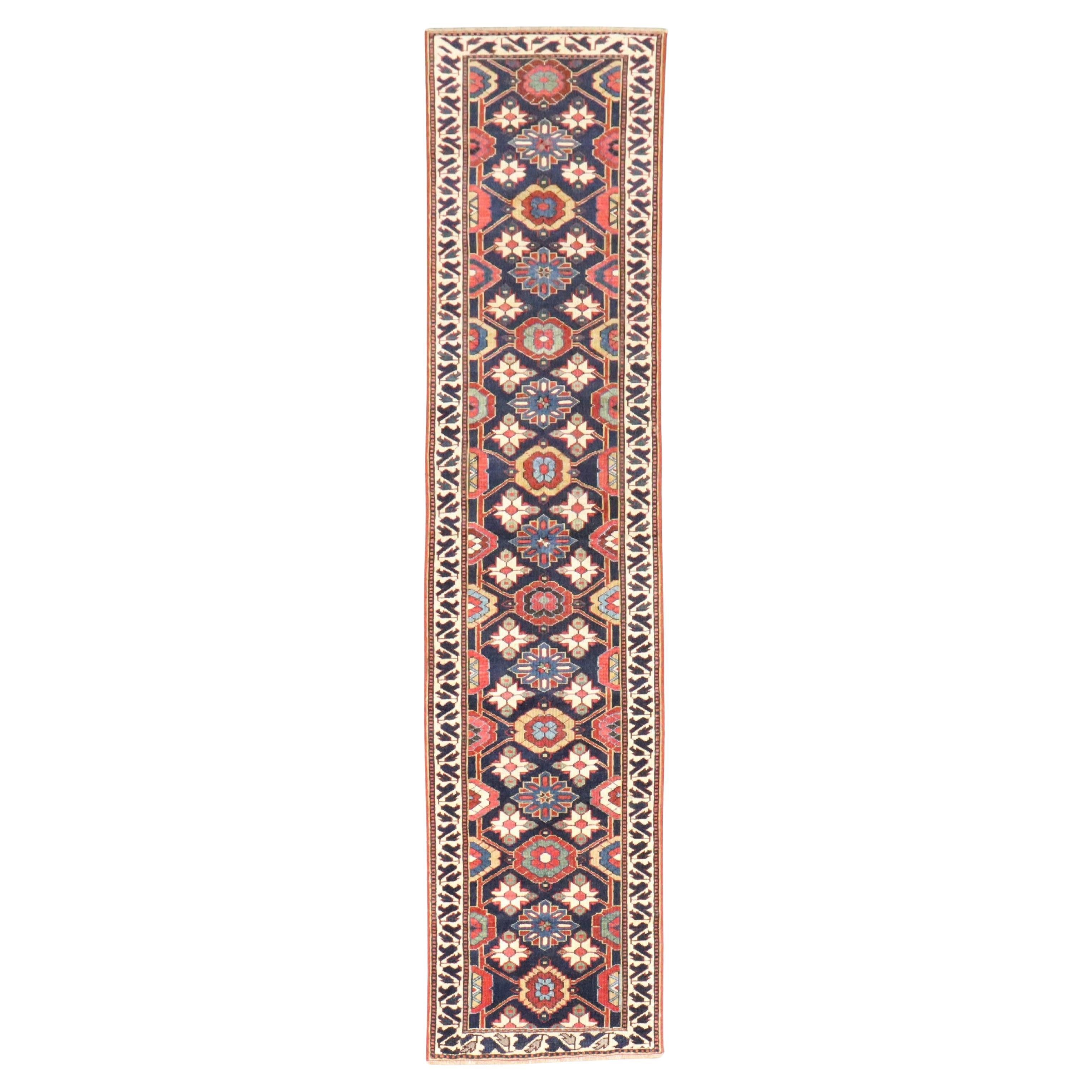 Zabihi Collection Veramin Northwest Antike Persische Seltene Schmale Läufer