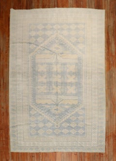 Zabihi Collection Vintage Blue Neutral Rug