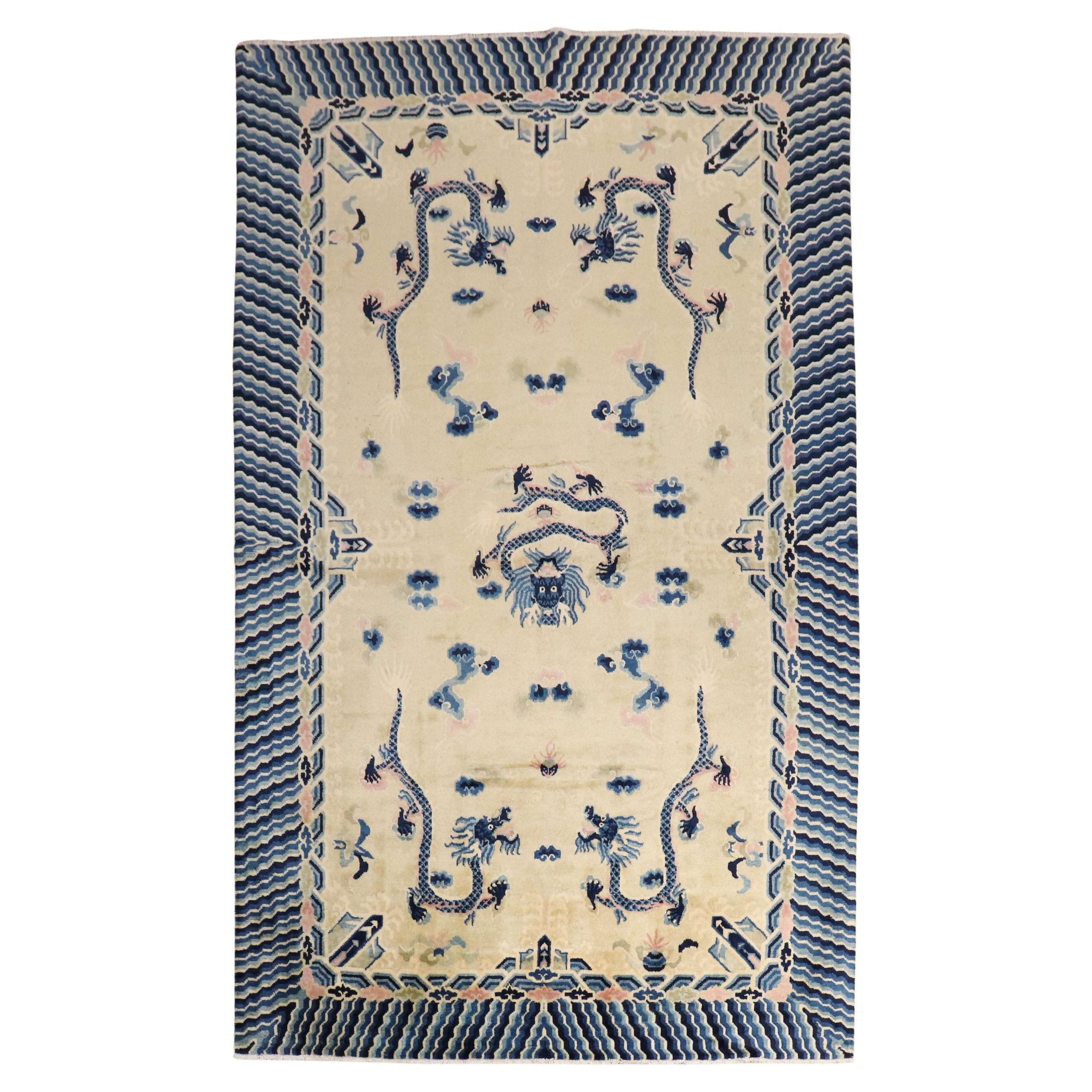 Tapis chinois vintage de la collection Zabihi