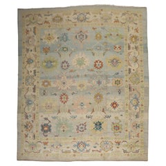 Tappeto Oushak grande di ispirazione vintage della Collection'S di Zabihi