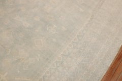 Zabihi Collection Vintage Large Pale Green Moroccan Rug