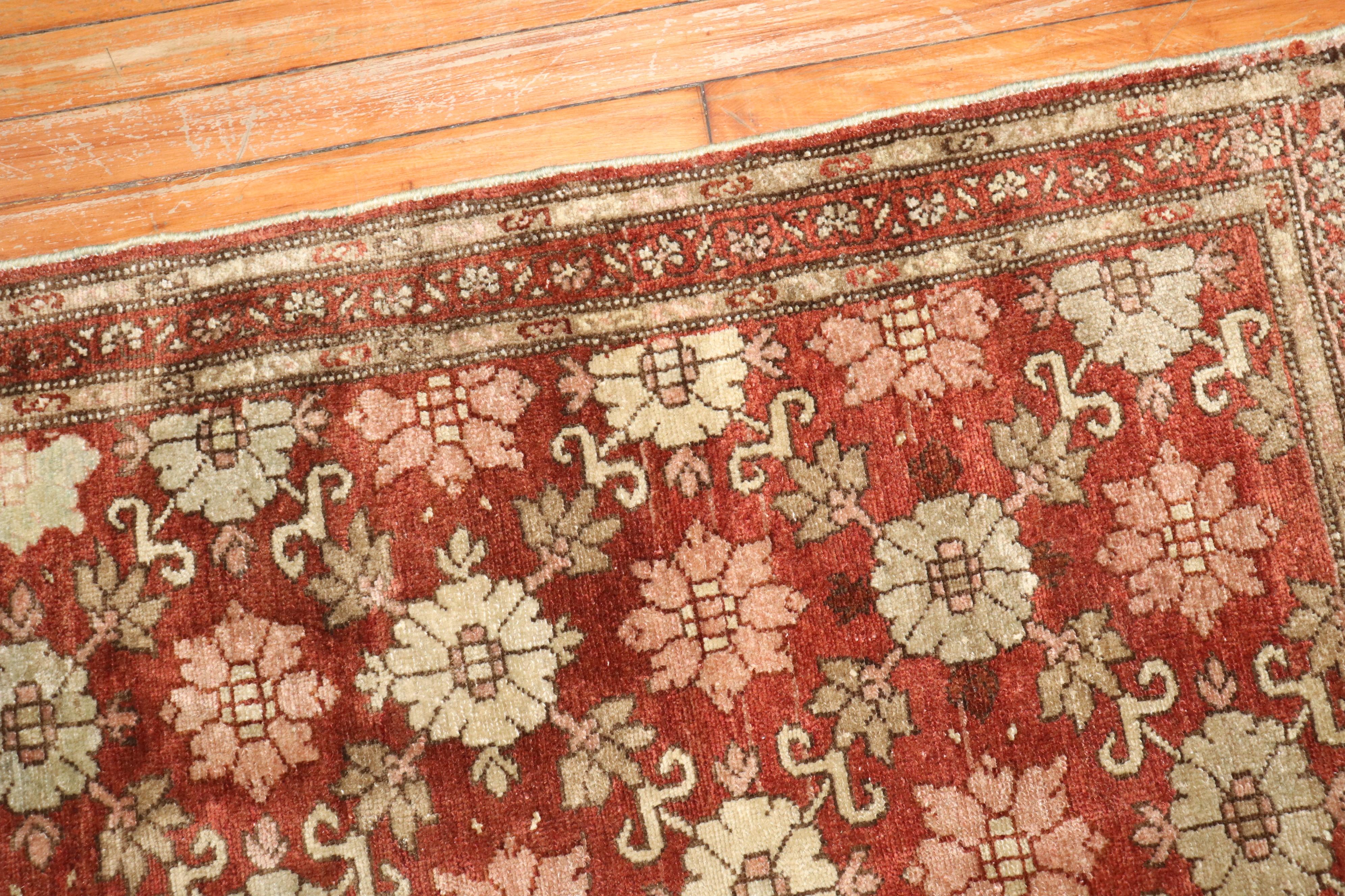 Zabihi Collection Vintage Malayer Runner In Good Condition For Sale In New York, NY