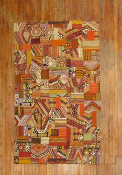 Zabihi Collection Vintage Patchwork Kilim
