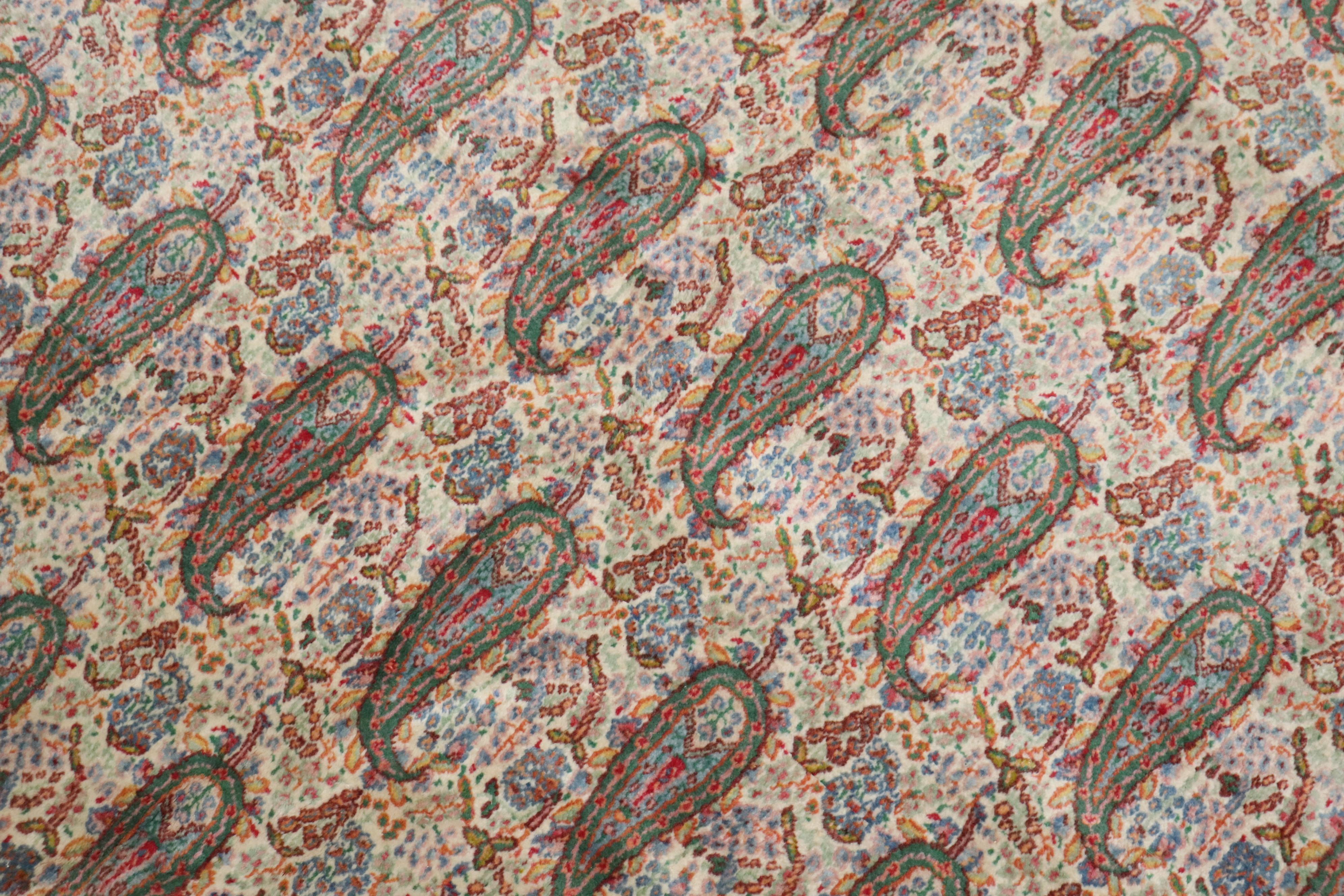 Zabihi Collection Vintage Persian Khorassan Rug For Sale 3