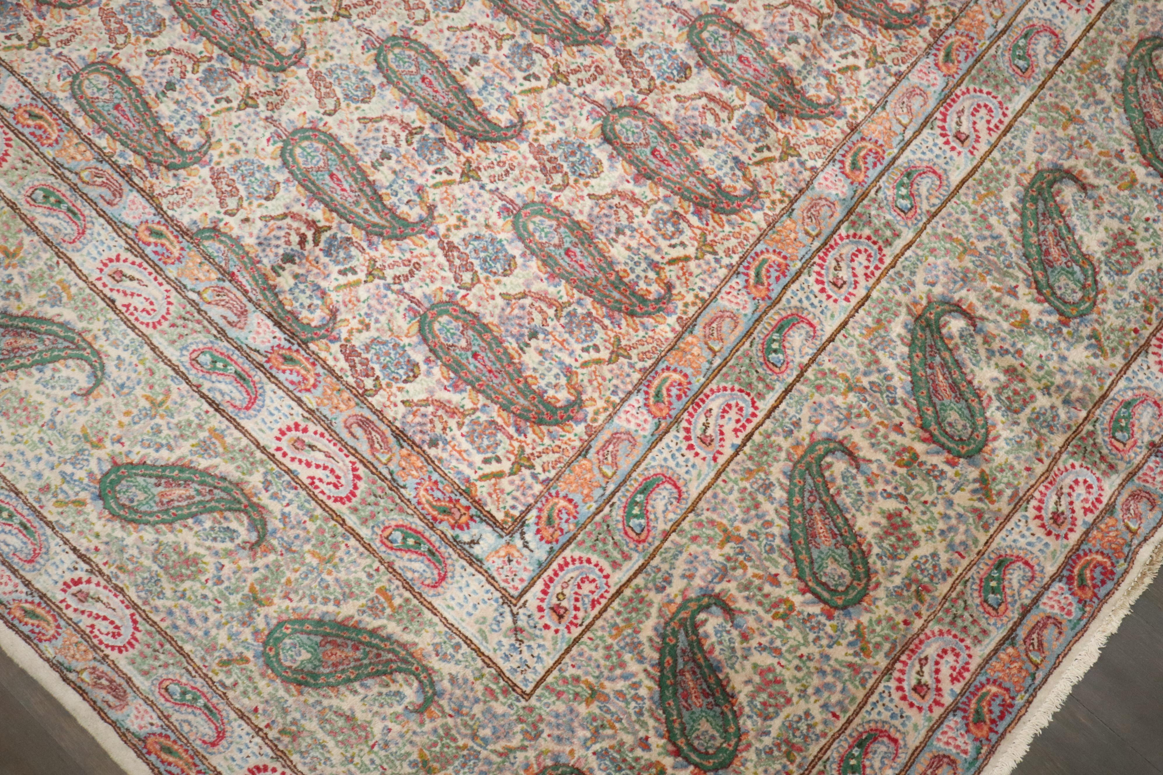 Zabihi Collection Vintage Persian Khorassan Rug For Sale 9