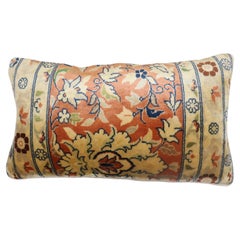 Zabihi Collection Vintage Persian Tabriz Bolster Pillow