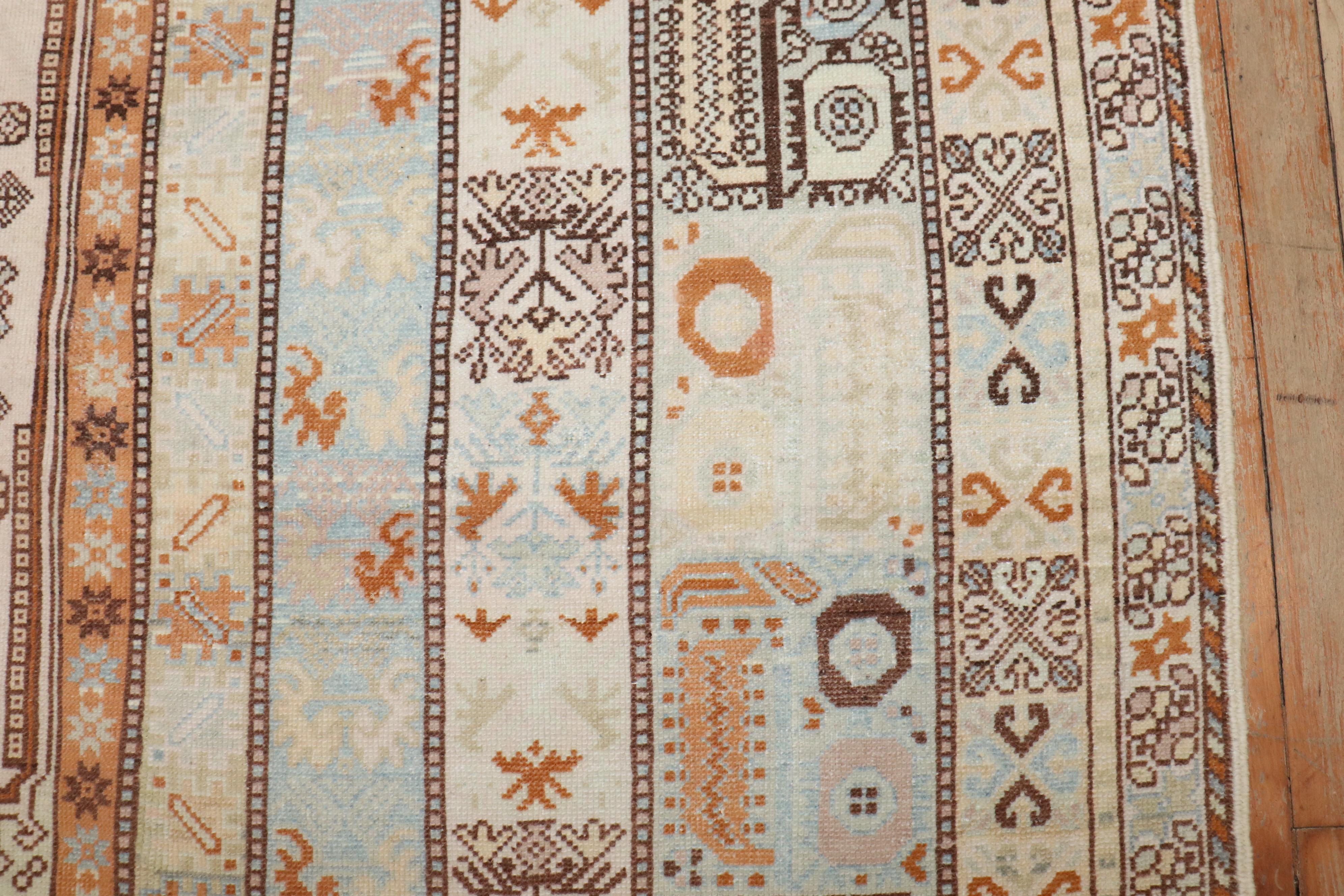Zabihi Collection Vintage Raumgröße Marokkanischer Teppich (Moderne der Mitte des Jahrhunderts) im Angebot