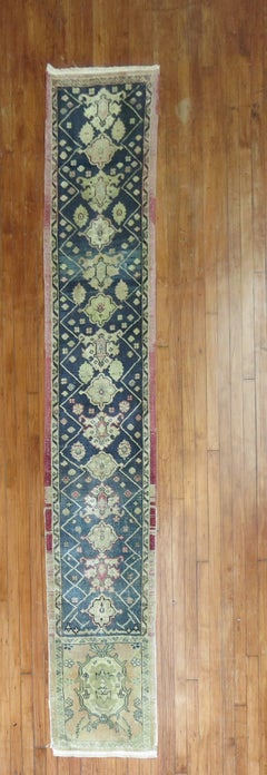 Zabihi Collection Vintage Turkish Anatolian Eclectic Runner