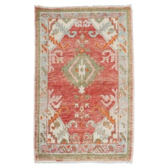 Zabihi Collection Vintage Turkish Anatolian Rug, 2'7'' x 3'11''