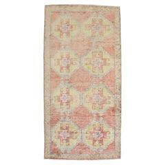 Zabihi Collection Vintage Turkish Anatolian Rug, 5'2'' x 9'10''
