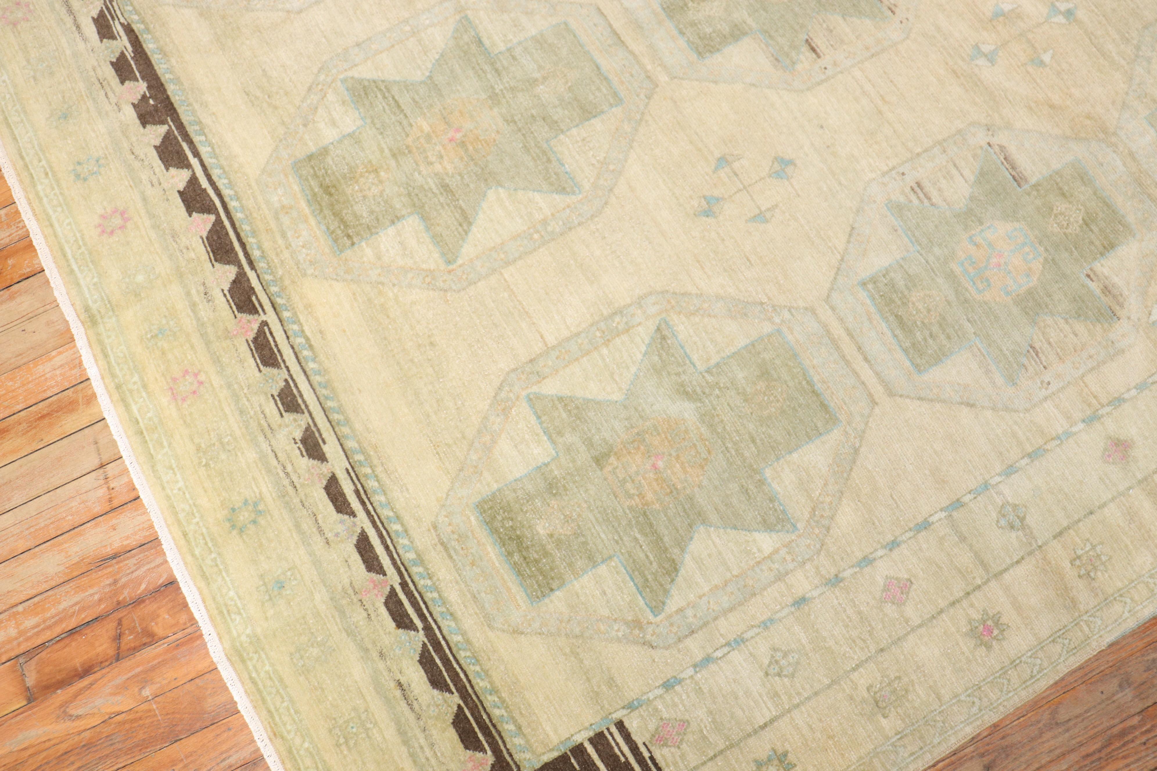 Zabihi Collection Vintage Turkish Anatolian Rug For Sale 2