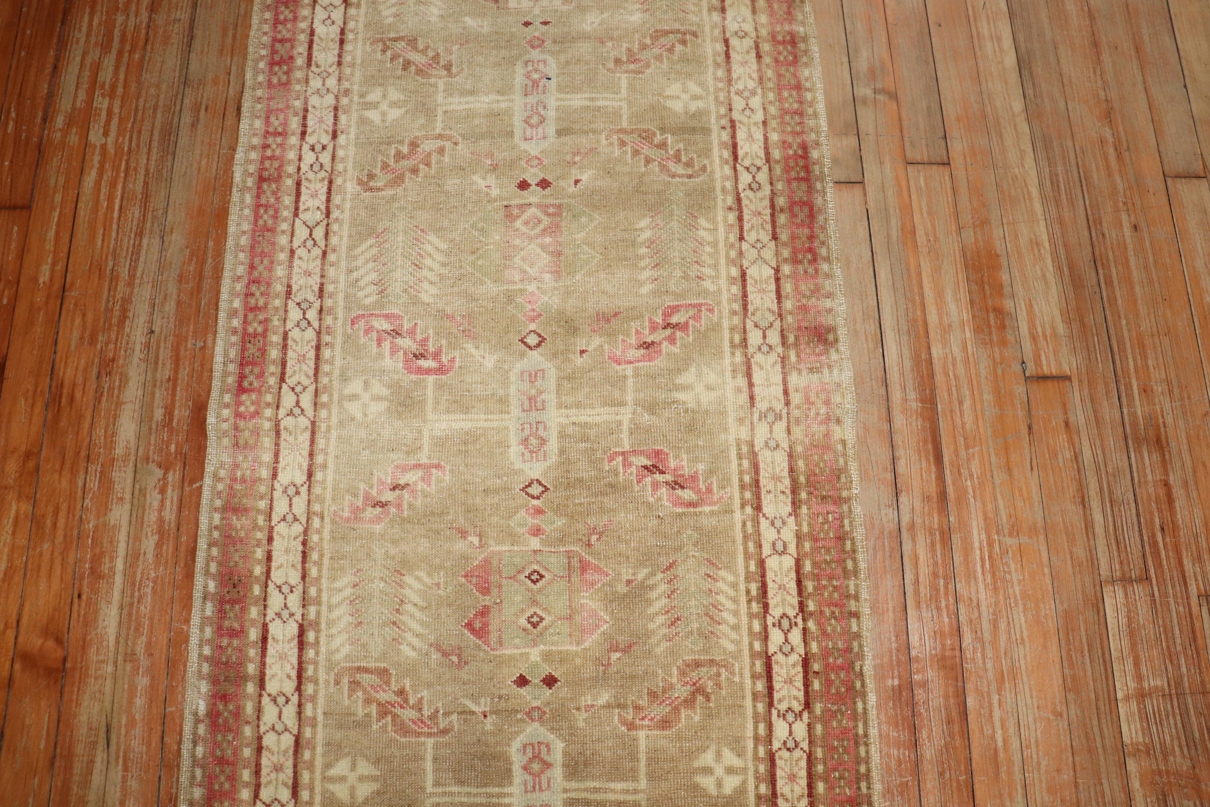 Turco Runner anatolico turco vintage della Collection'S di Zabihi in vendita