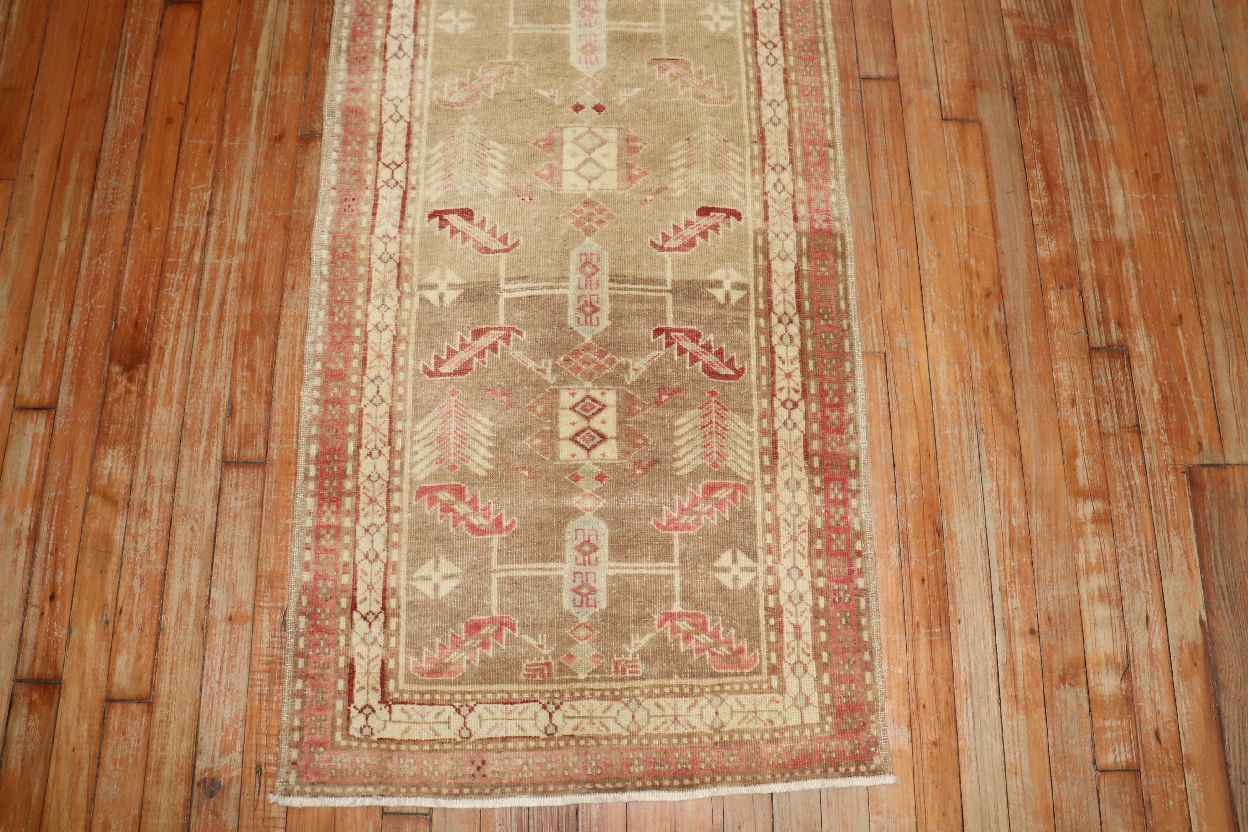 Runner anatolico turco vintage della Collection'S di Zabihi In condizioni buone in vendita a New York, NY