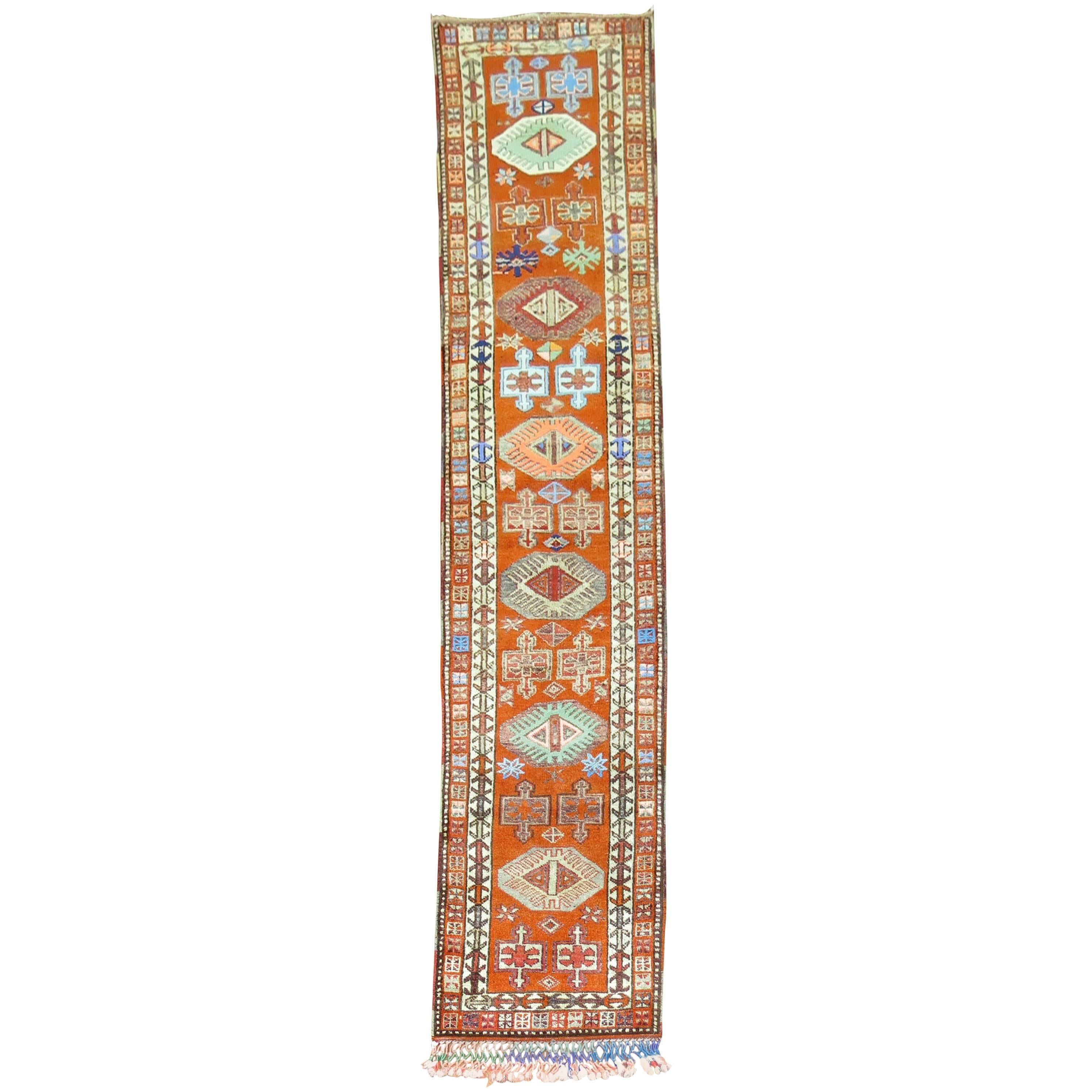 Zabihi Kollektion Vintage Türkischer Anatolischer Läufer