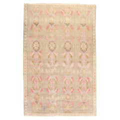 Zabihi Collection Vintage Turkish Anatolian Small Room Rug