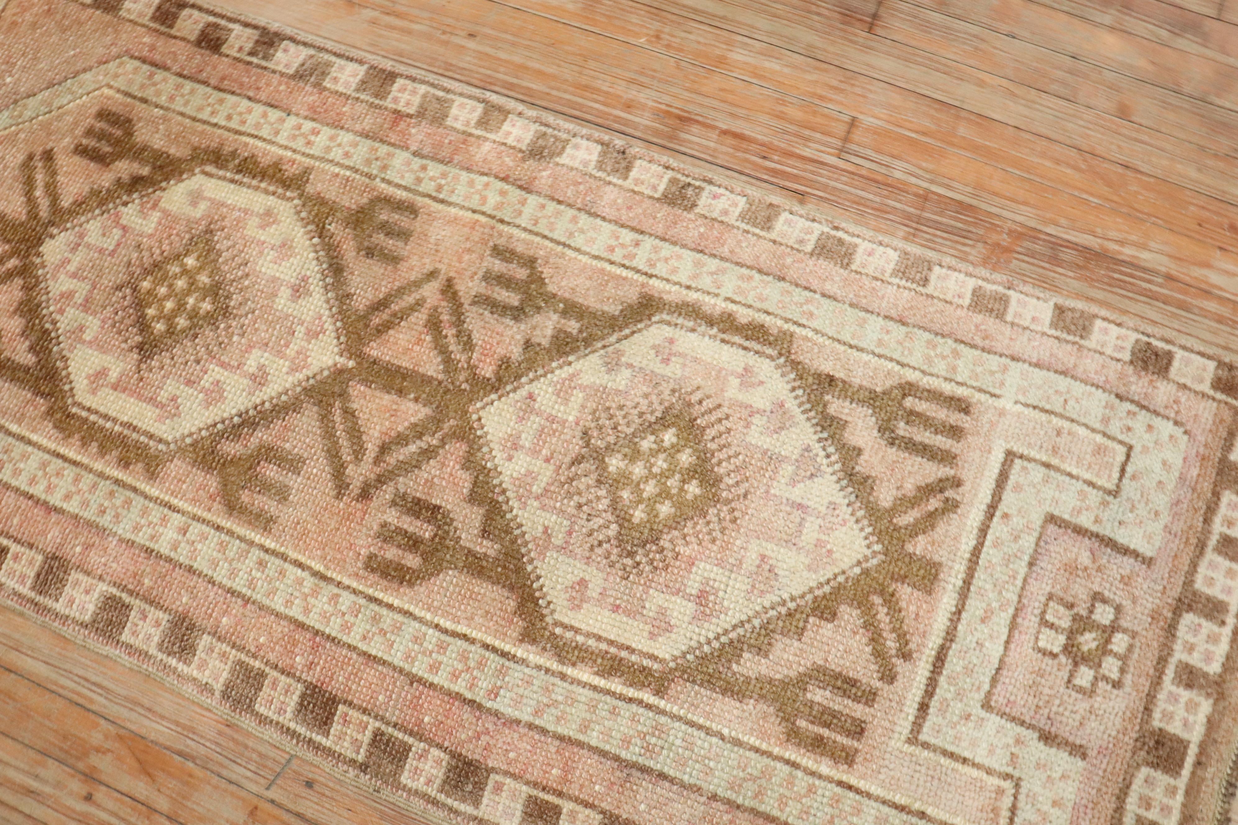 Laine Collection S Vintage By Anatolian Tribal Small Runner (Chemin de table) en vente