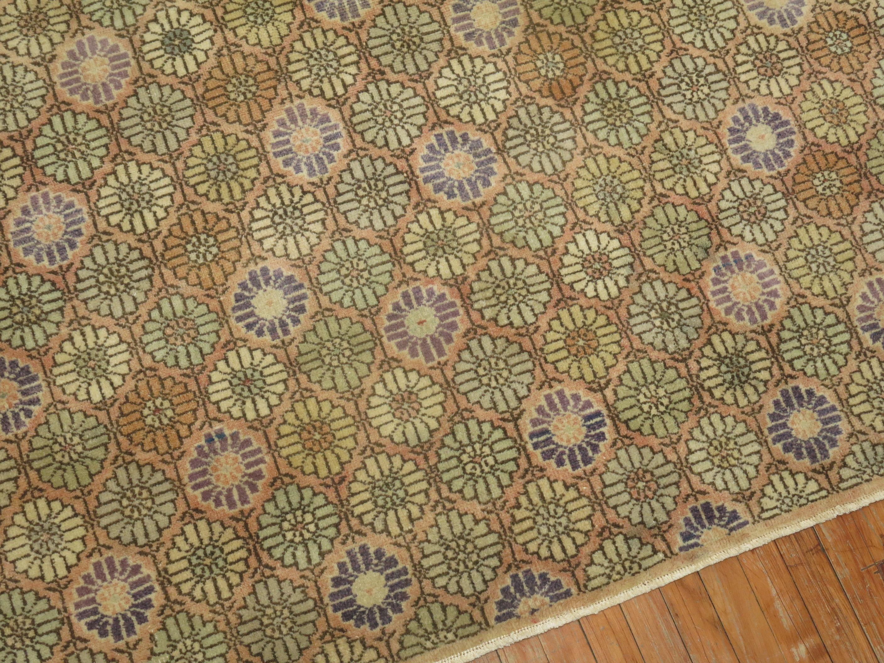 Ein türkischer Deko-Teppich aus der Mitte des Jahrhunderts

Einzelheiten
Teppich nein.	r5017
Größe	7' 2