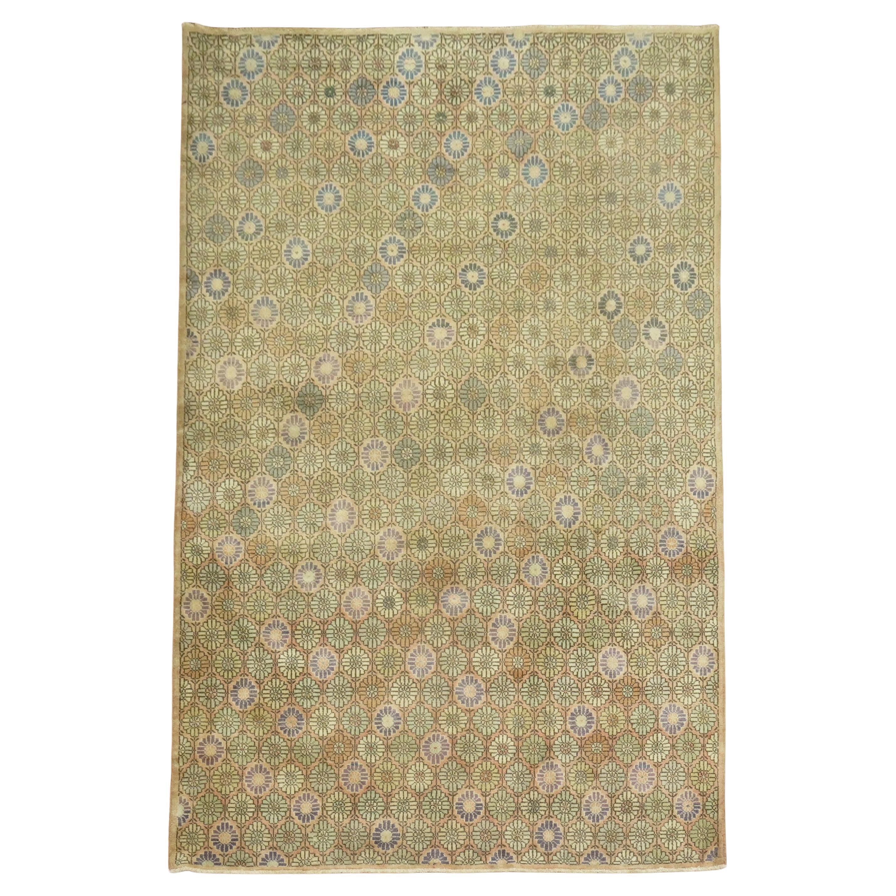 Tappeto Deco Turco Vintage della Collection'S di Zabihi