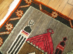 Zabihi Collection Vintage Türkische Hausmotivteppich