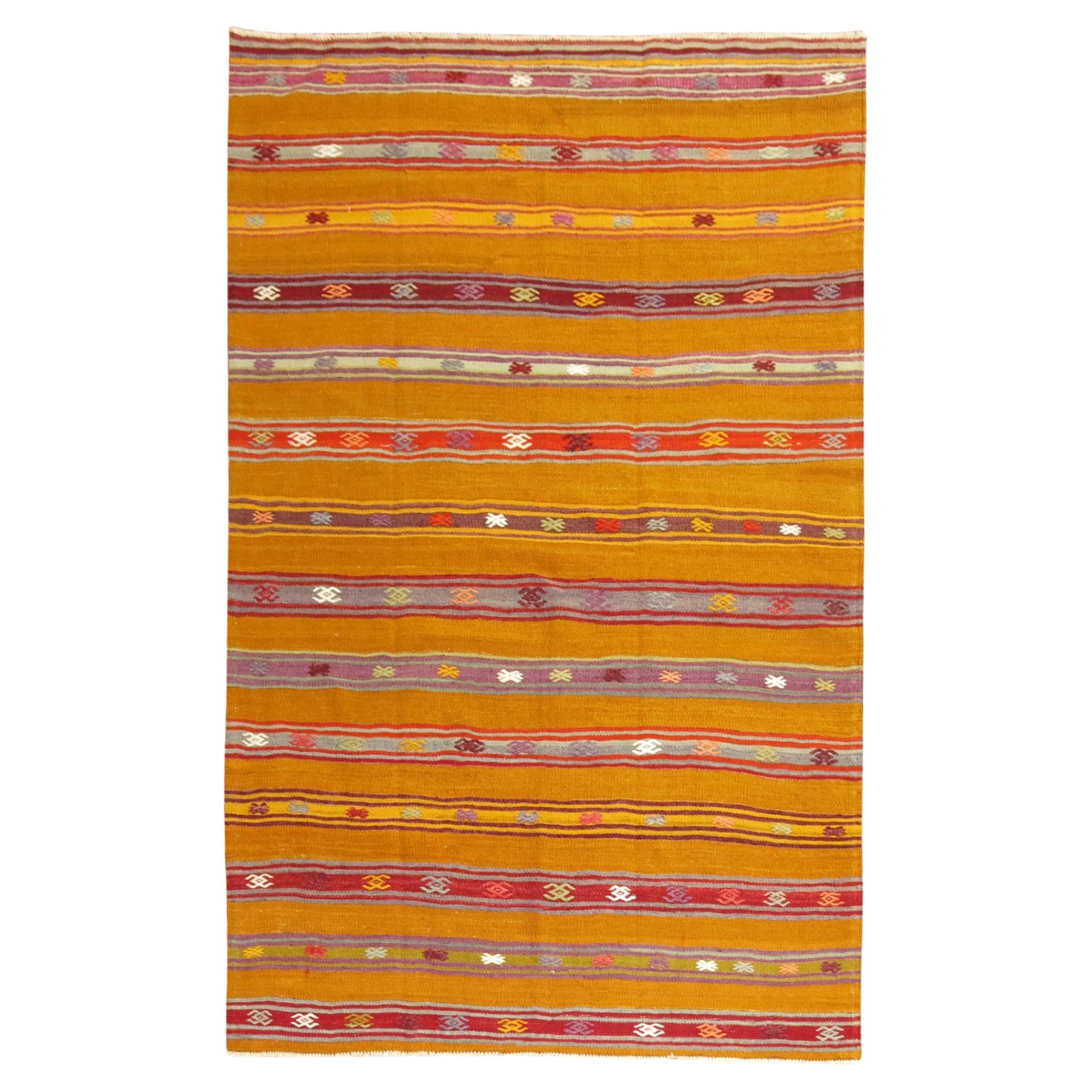 Zabihi Collection Vintage Turkish Kilim