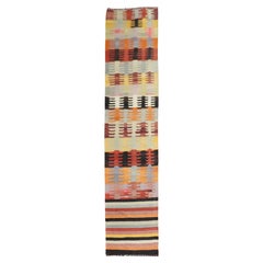 Zabihi Collection Vintage Turkish Kilim Runner