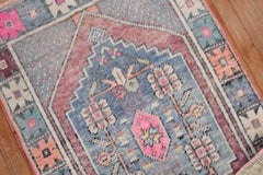 Zabihi Collection Vintage Turkish  Lavender Pink Anatolian Small Rug